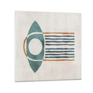 Impression sur verre - Image sur verre - Signes et rituels - 40x40 cm