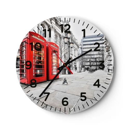 Horloge murale - Pendule murale - Welcome to London - 30x30 cm