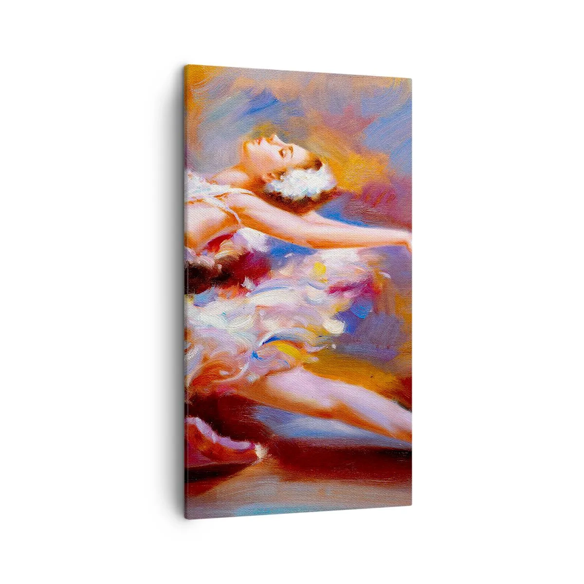 Impression sur toile - Image sur toile - La grâce du cygne - 45x80 cm