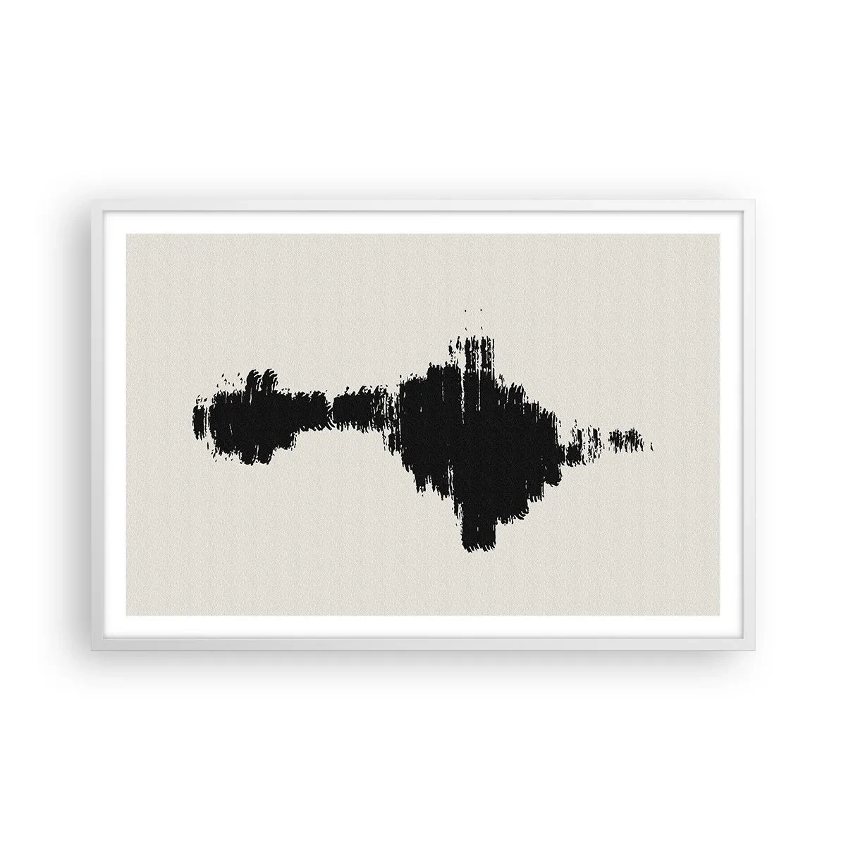 Affiche dans un cadre blanc - Poster - Vibrations de l'imagination - 91x61 cm