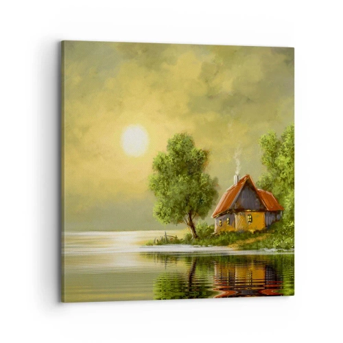 Impression sur toile - Image sur toile - Beau, comme une image - 70x70 cm