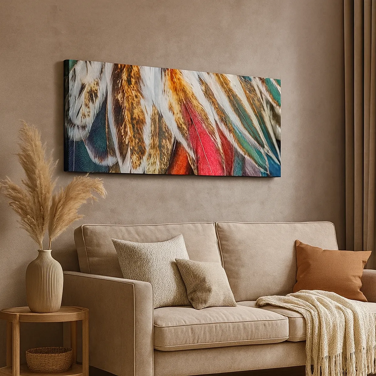 Impression sur toile - Image sur toile - Secrets de vol - 30x30 cm