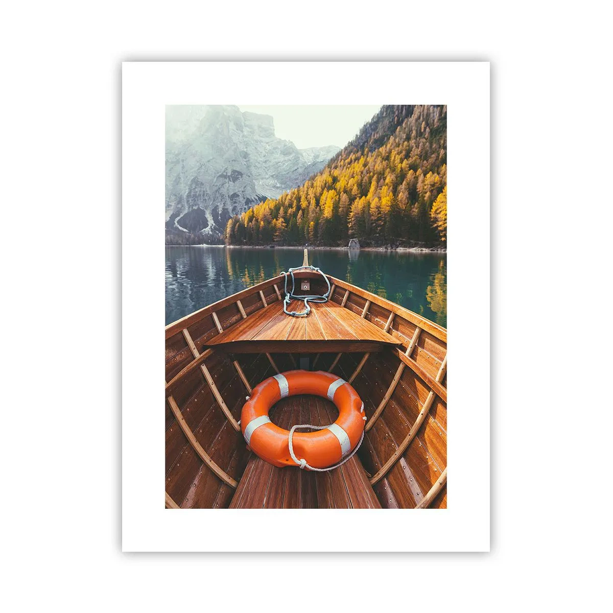 Affiche - Poster - Escapade en montagne - 30x40 cm