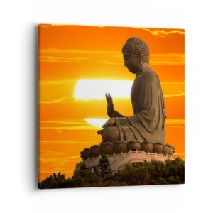 Impression sur toile - Image sur toile - Aucune peur du monde - 40x40 cm