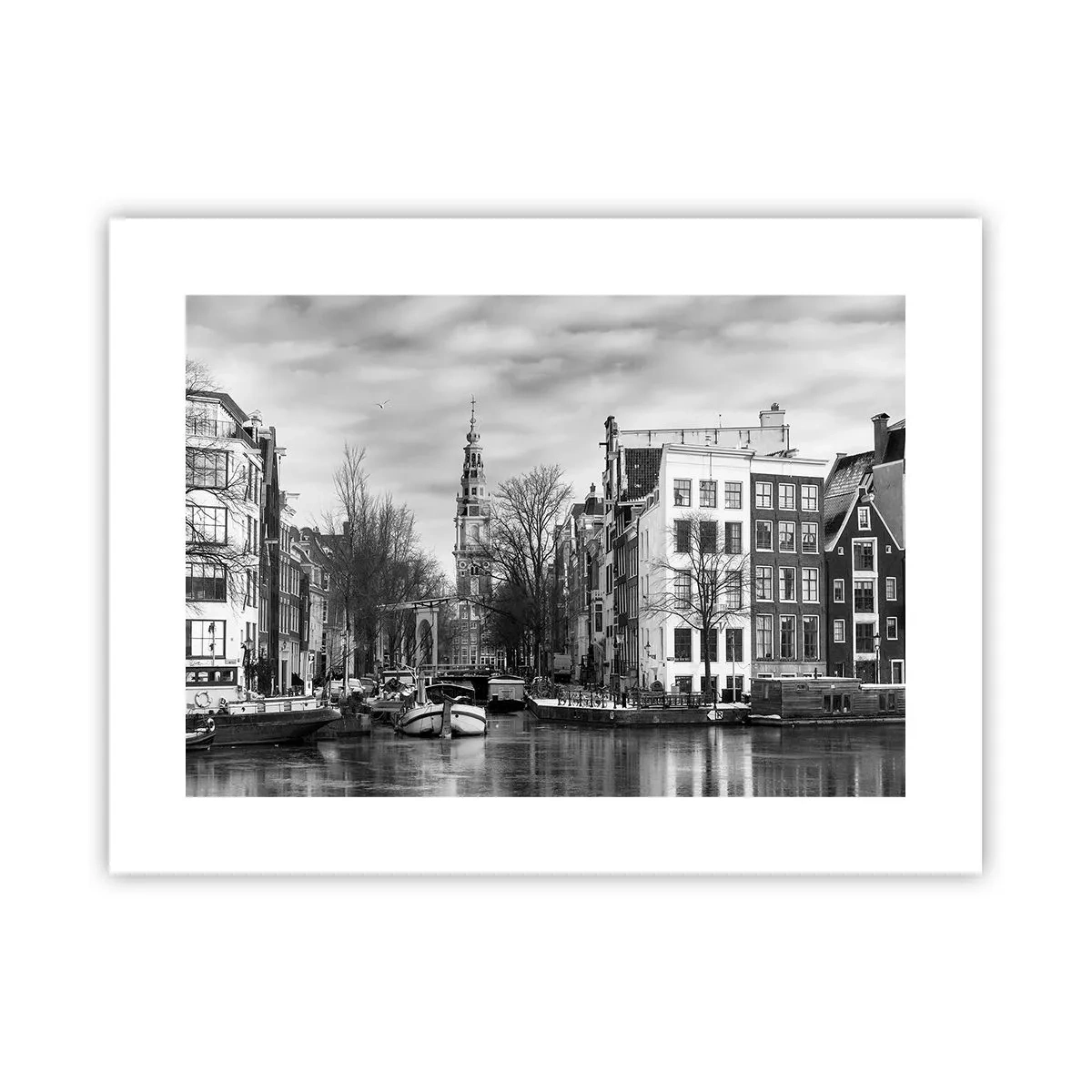 Affiche - Poster - Climat d'Amsterdam - 40x30 cm