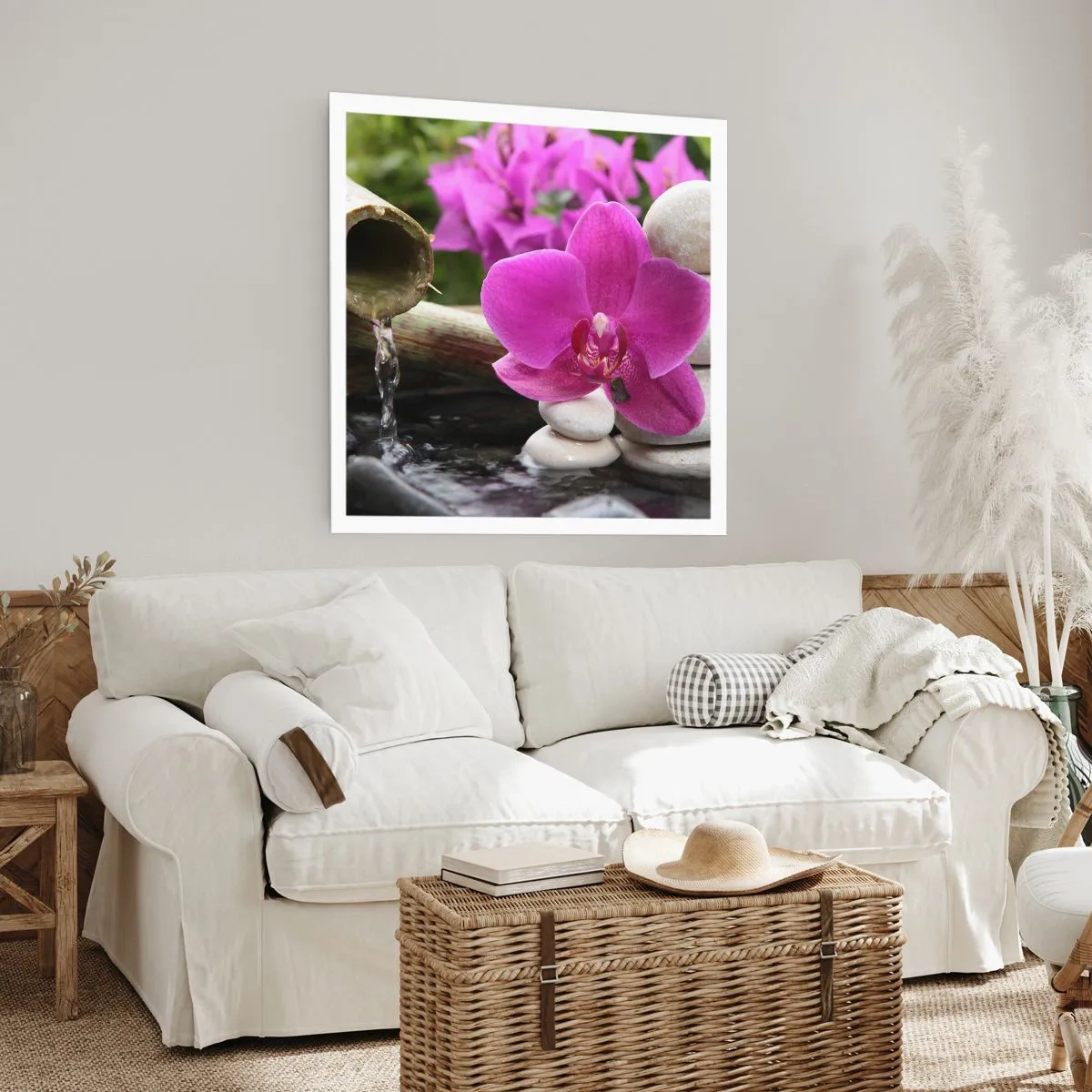 Affiche - Poster - Tu te reposes déjà - 60x60 cm