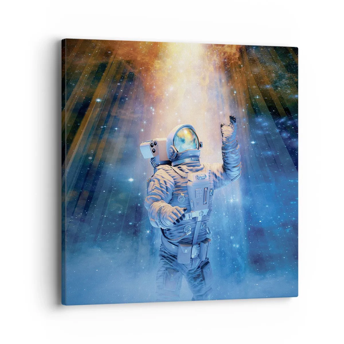 Impression sur toile - Image sur toile - Enfin arrivé - 40x40 cm