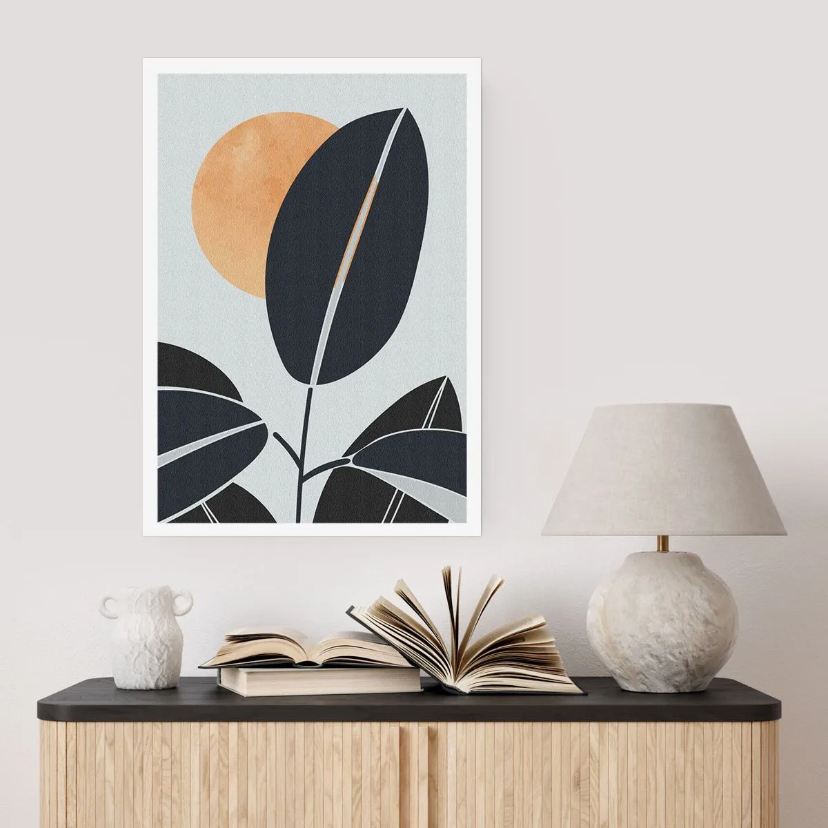 Affiche - Poster - Une chaude journée d'été - 30x40 cm