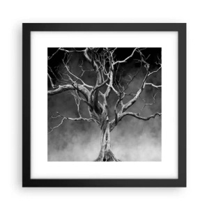 Affiche dans un cadre noir - Poster - Primordial et sacré - 30x30 cm