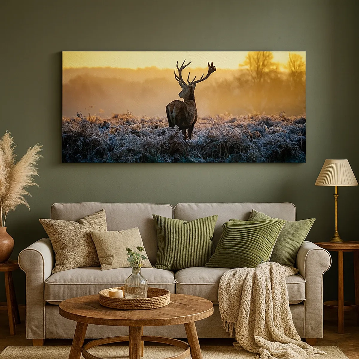 Impression sur toile - Image sur toile - Couronné pour sa succession - 30x30 cm