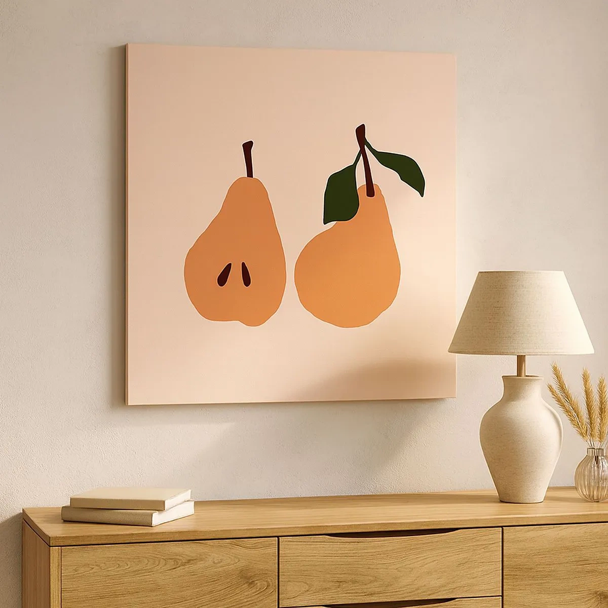 Impression sur toile - Image sur toile - La douceur elle-même - 30x30 cm