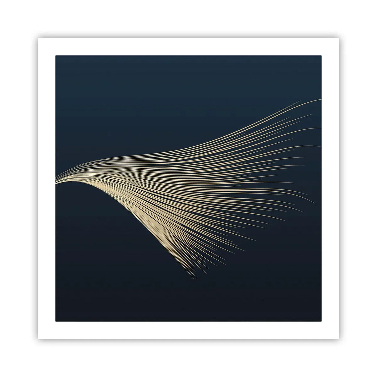 Affiche - Poster - Comme les cheveux d'un ange - 60x60 cm