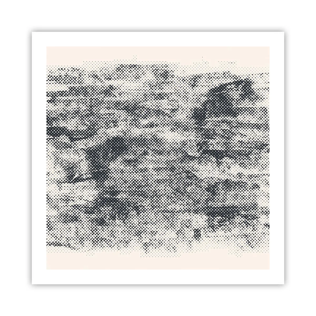 Affiche - Poster - Composition brumeuse - 60x60 cm