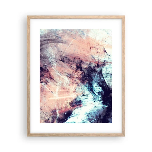 Affiche dans un chêne clair - Poster - Sentir le vent - 40x50 cm