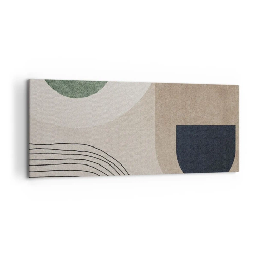 Impression sur toile - Image sur toile - La douceur de l'ovale - 100x40 cm