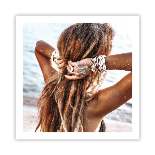 Affiche - Poster - La soeur de l'eau et du soleil - 60x60 cm