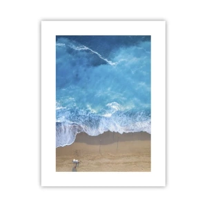 Affiche - Poster - La force du bleu - 30x40 cm