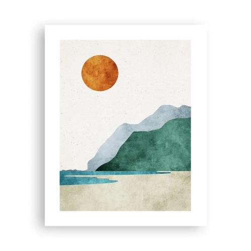 Affiche - Poster - Le paysage comme il se doit - 40x50 cm