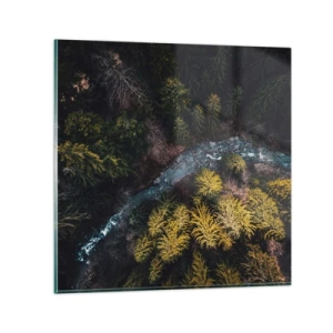 Impression sur verre - Image sur verre - De plus en plus vite - 40x40 cm