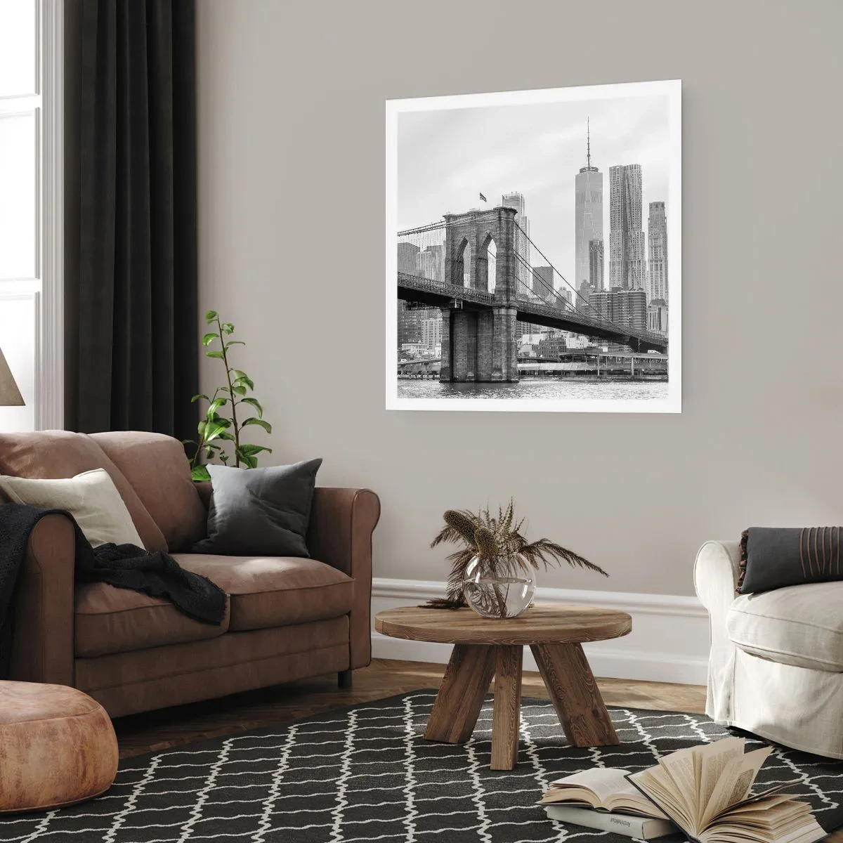 Affiche - Poster - Climat New-Yorkais - 30x30 cm