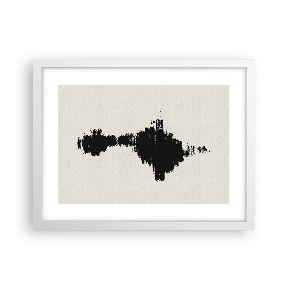 Affiche dans un cadre blanc - Poster - Vibrations de l'imagination - 40x30 cm