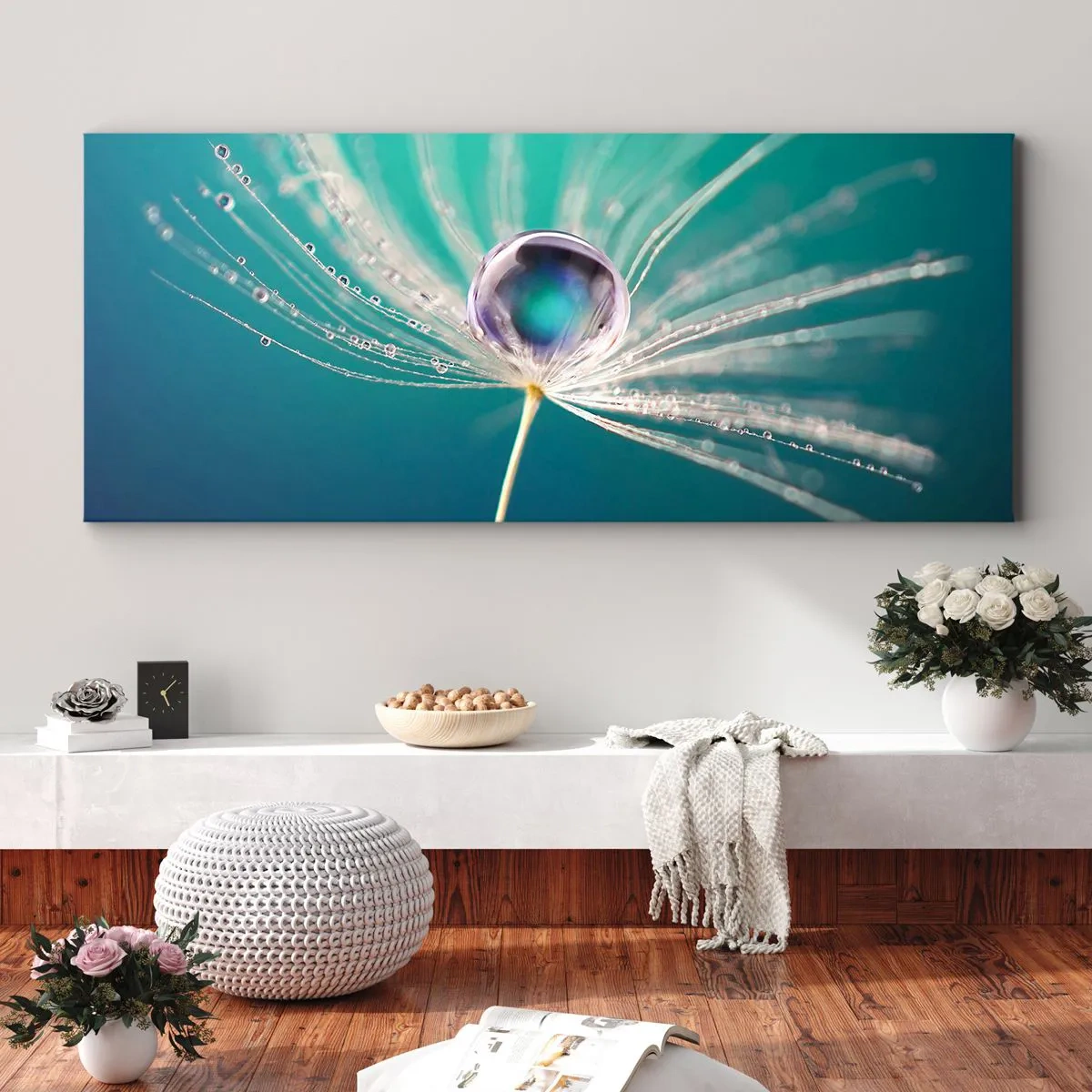 Impression sur toile - Image sur toile - Moment mystique - 100x40 cm