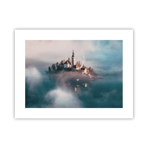 Affiche - Poster - Île de rêve - 40x30 cm