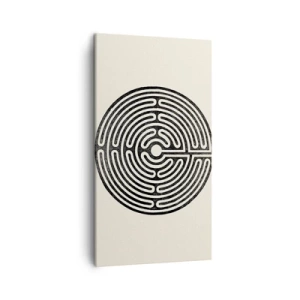 Impression sur toile - Image sur toile - Ordre mystérieux - 45x80 cm