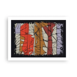 Affiche - Poster - Composition spontanée - 70x50 cm