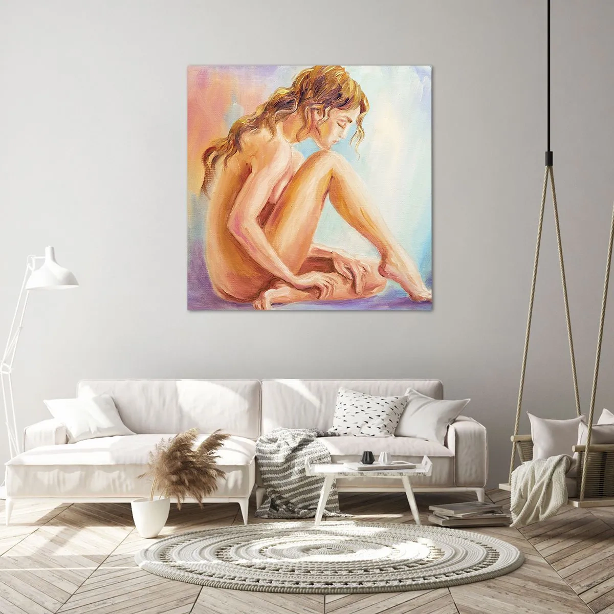 Impression sur toile - Image sur toile - Acte de jeunesse - 70x70 cm