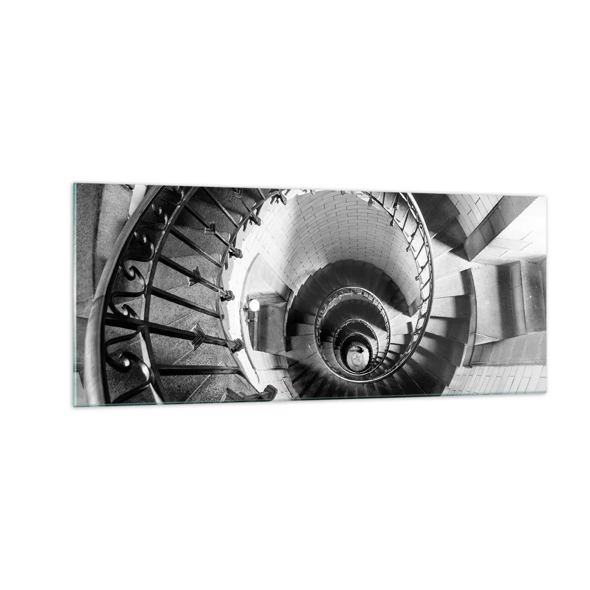 Impression sur verre - Image sur verre - De plus en plus haut - 100x40 cm