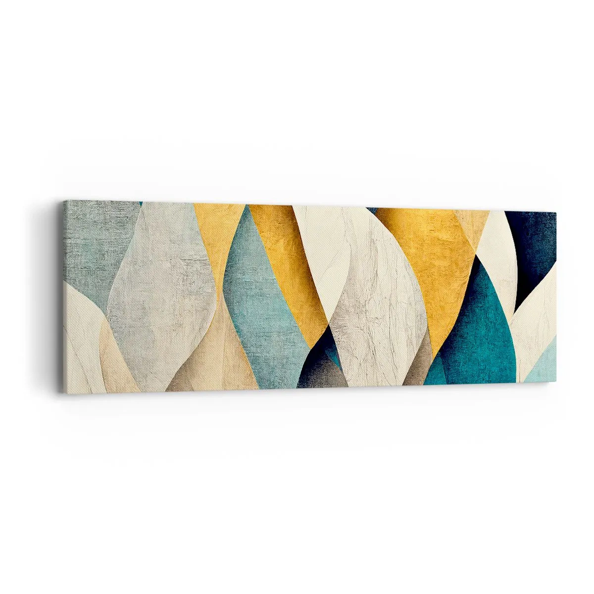 Impression sur toile - Image sur toile - Rythme et vague - 90x30 cm