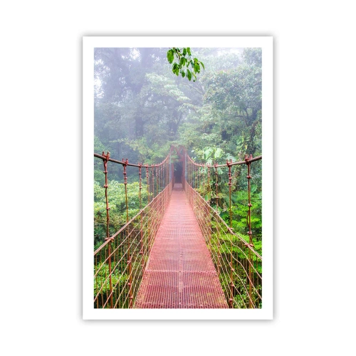 Affiche - Poster - Suspendu sur les couronnes - 61x91 cm