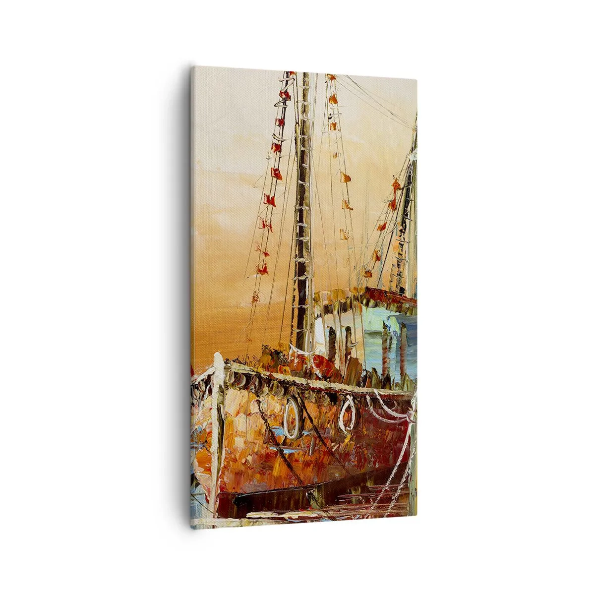 Impression sur toile - Image sur toile - Retour tranquille - 55x100 cm