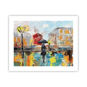 Affiche - Poster - Légende parisienne - 50x40 cm