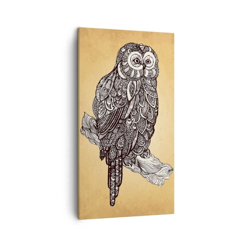 Impression sur toile - Image sur toile - Ornements complexes de sagesse - 45x80 cm