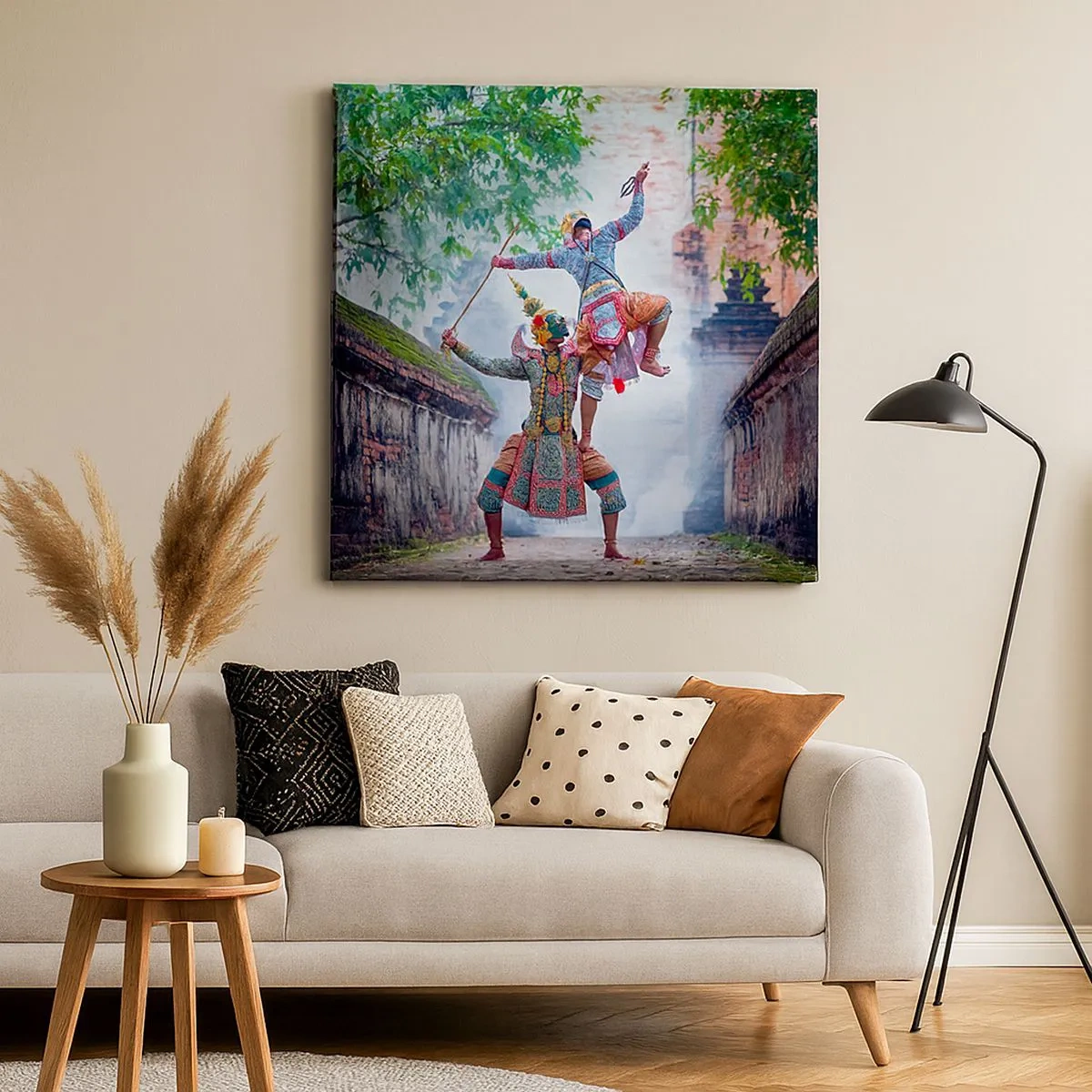 Impression sur toile - Image sur toile - La danse est d'une beauté dévastatrice - 30x30 cm