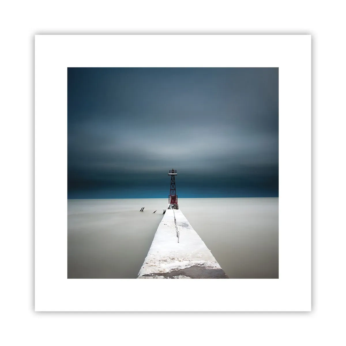 Affiche - Poster - À la rencontre de l'immensité - 30x30 cm