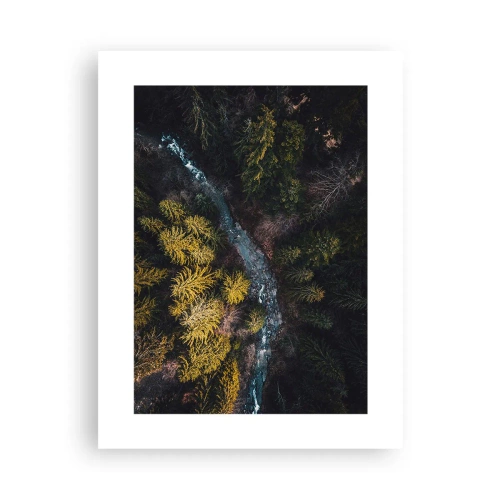 Affiche - Poster - De plus en plus vite - 30x40 cm