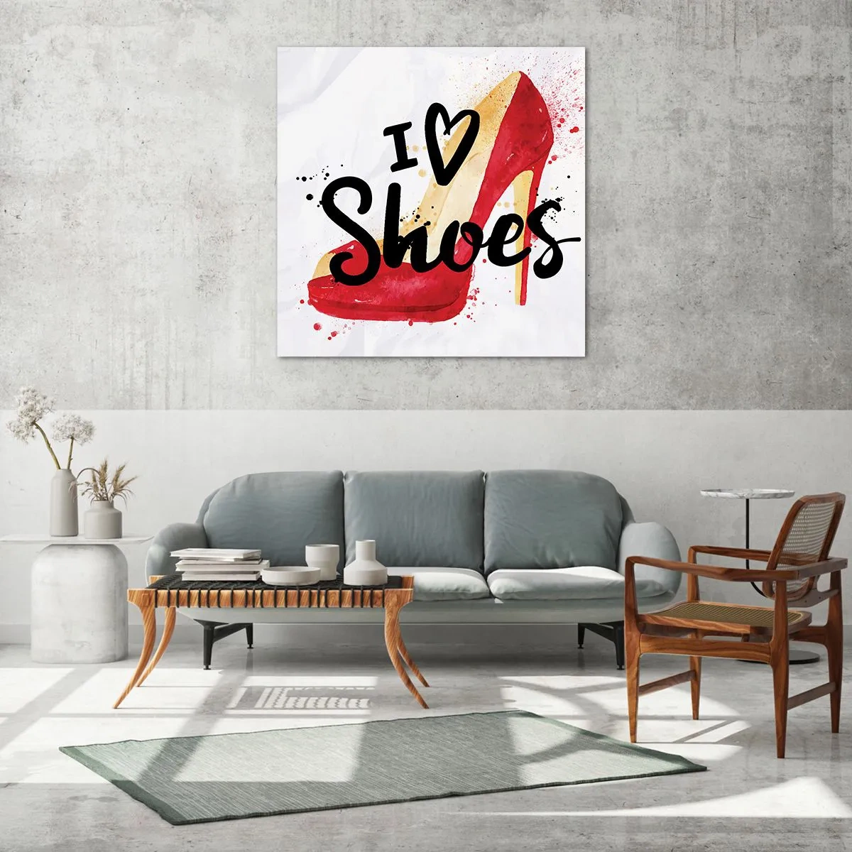 Impression sur verre - Image sur verre - L'amour a plusieurs noms - 60x60 cm