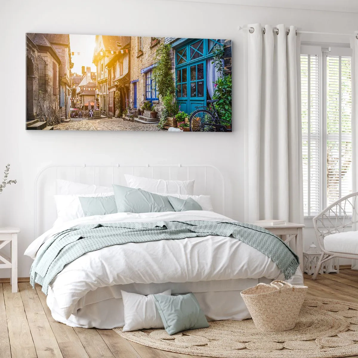 Impression sur toile - Image sur toile - Aux confins du monde - 90x30 cm