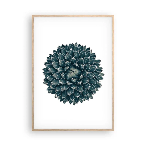 Affiche dans un chêne clair - Poster - Étoile du désert - 70x100 cm