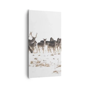 Impression sur toile - Image sur toile - Les fêtes approchent ? - 65x120 cm