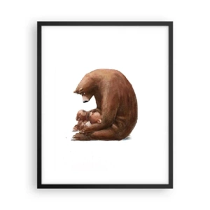 Affiche dans un cadre noir - Poster - Faites de beaux rêves les enfants - 40x50 cm