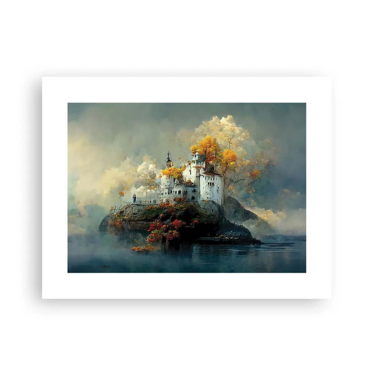 Affiche - Poster - Le début d'une histoire romantique - 40x30 cm