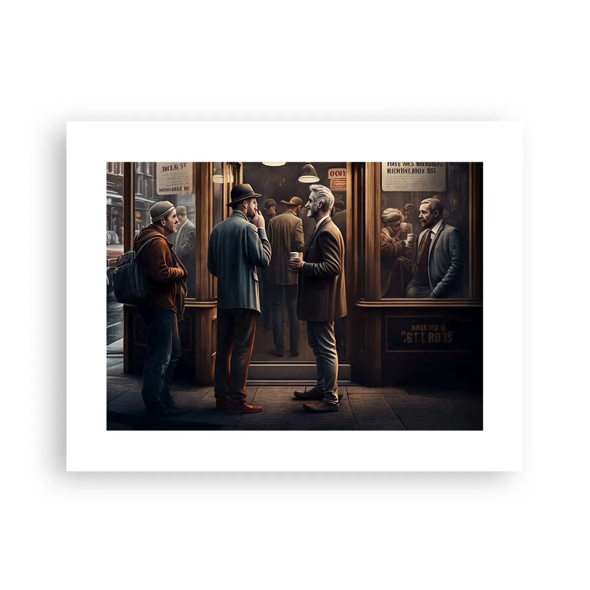 Affiche - Poster - Bon moment de la journée - 40x30 cm