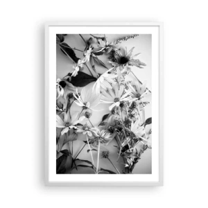 Affiche dans un cadre blanc - Poster - Non-un bouquet de fleurs - 50x70 cm