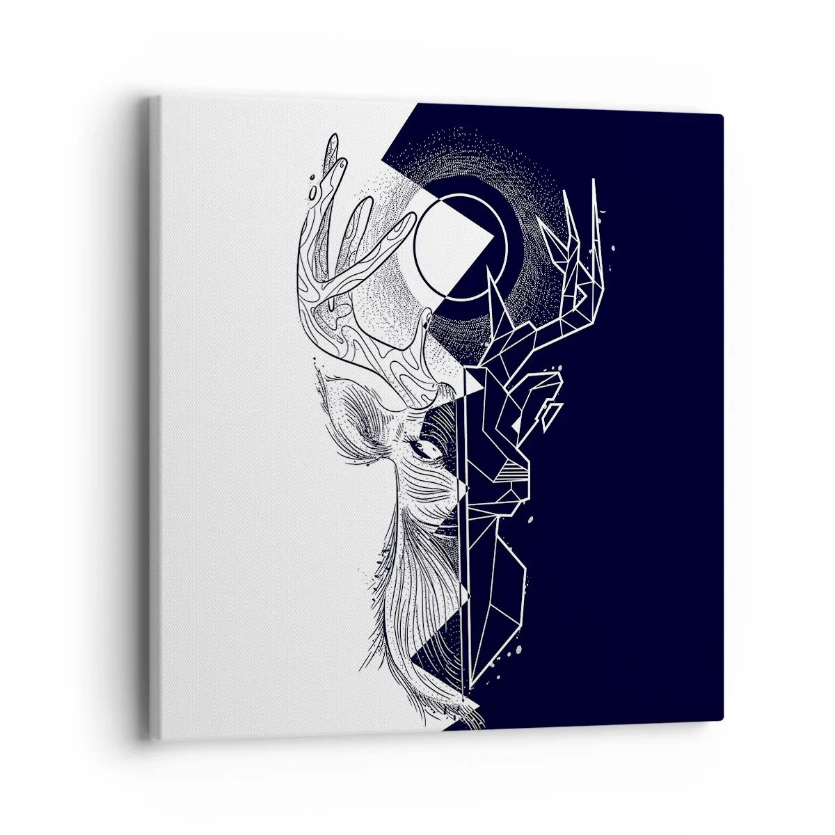 Impression sur toile - Image sur toile - La lutte et l'unité des contraires - 40x40 cm