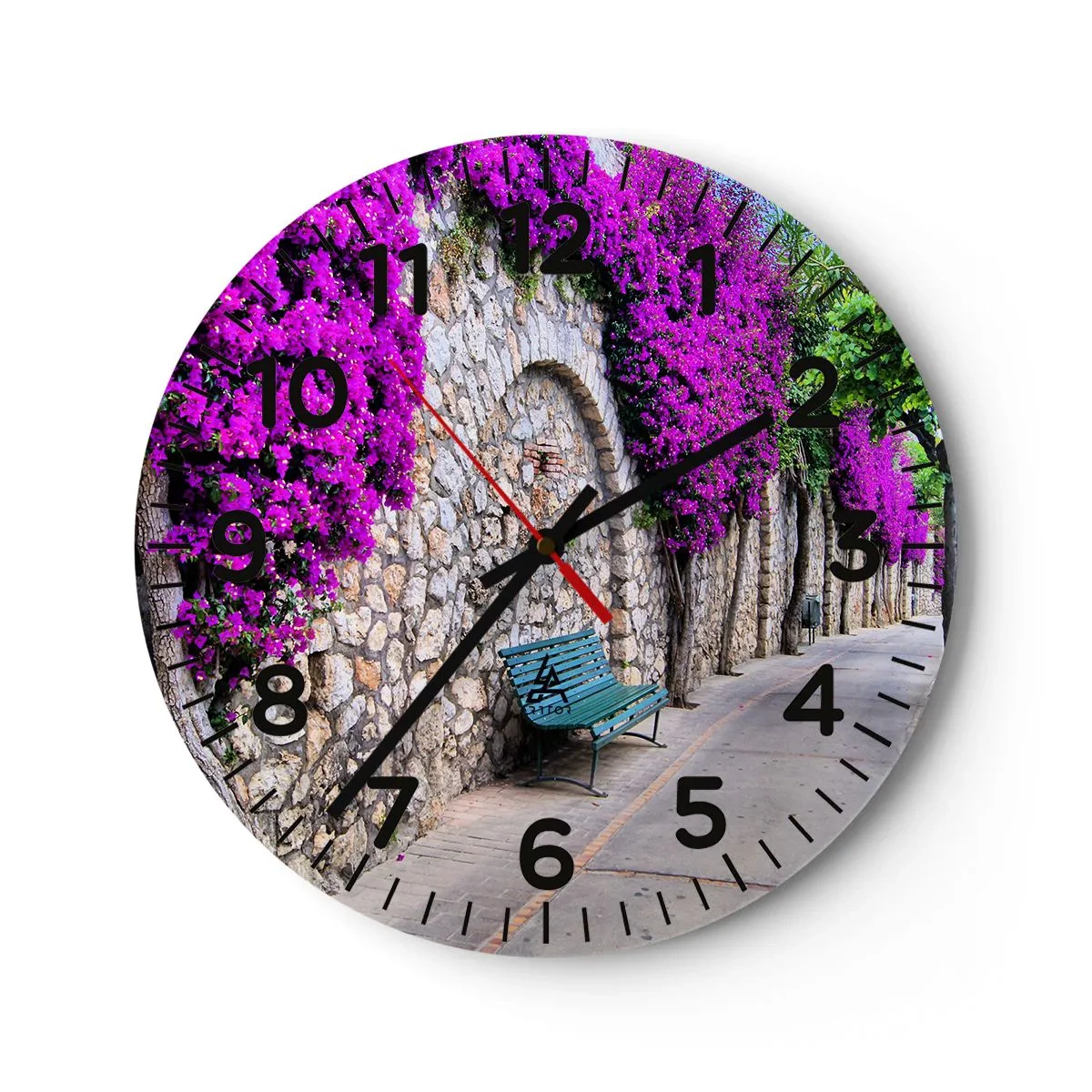 Horloge murale - Pendule murale - Rencontrons-nous au plus vite - 30x30 cm