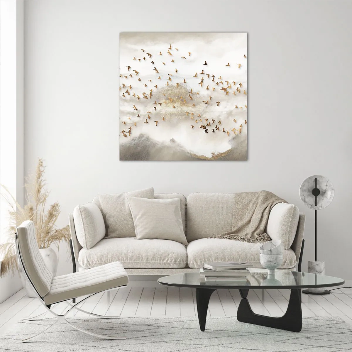 Impression sur verre - Image sur verre - Il est l'heure… - 50x50 cm